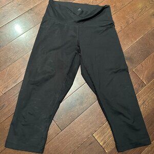 Adidas Capris/Cropped Leggings - XS, Black